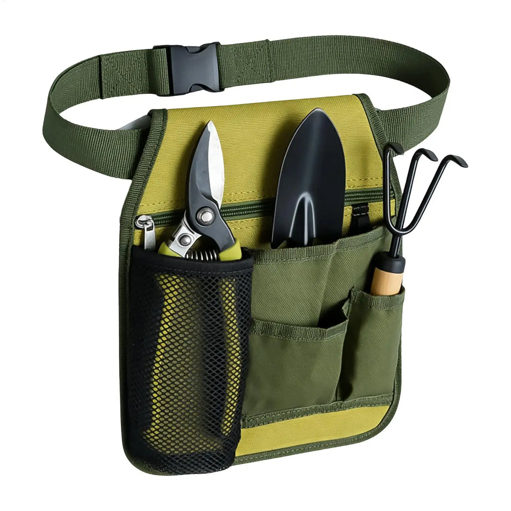 Adjustable Garden Tool Belt Unisex Multi-pocket Heavy Duty Pouch Work