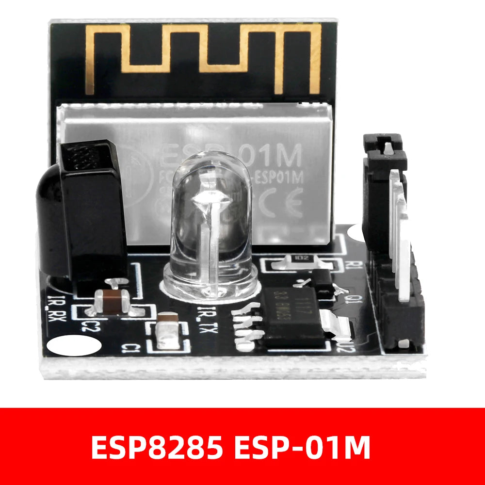 ESP8285 ESP-01M IR Transceiver Wifi Wireless Module Remote Control Switch Development Learning Board esp 8285 ESP01M ESP 01M Zpaxo esp8285