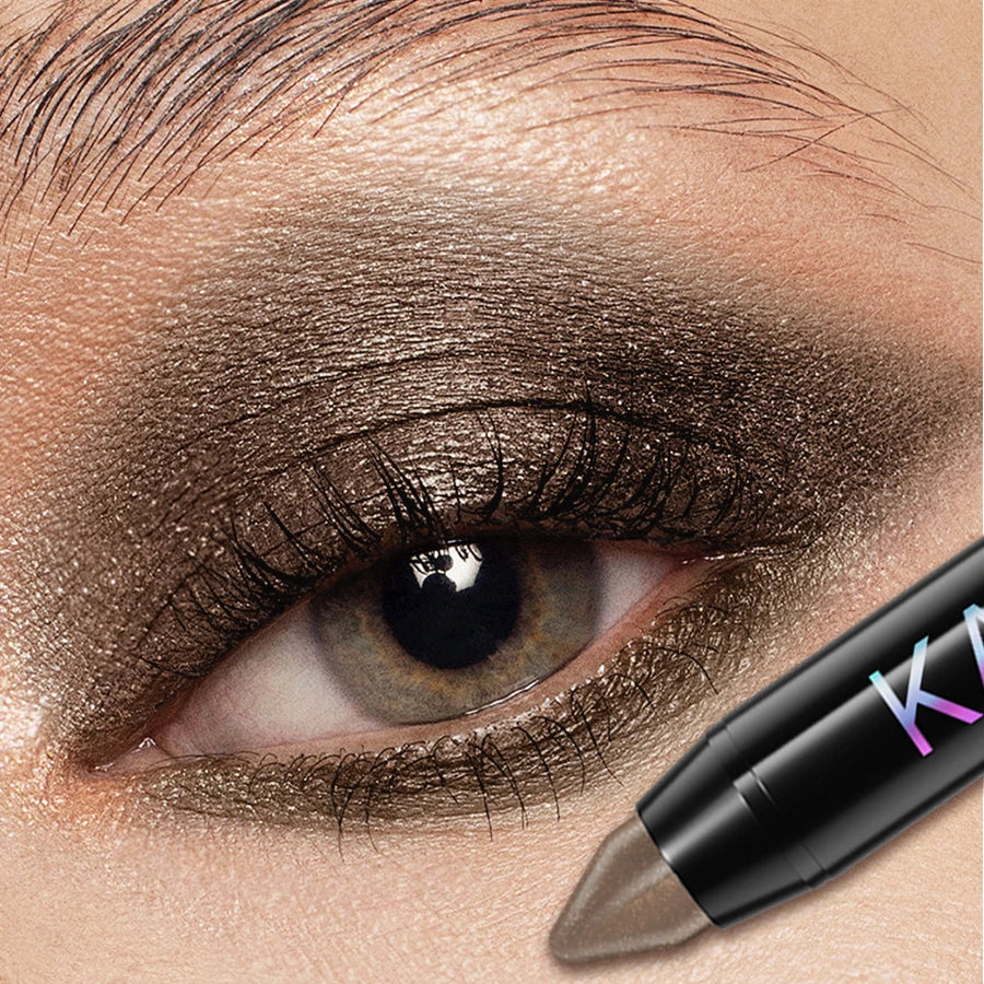 Brown Pearl Eyeshadow Stick Pen Waterproof Long Lasting Eye Shadow
