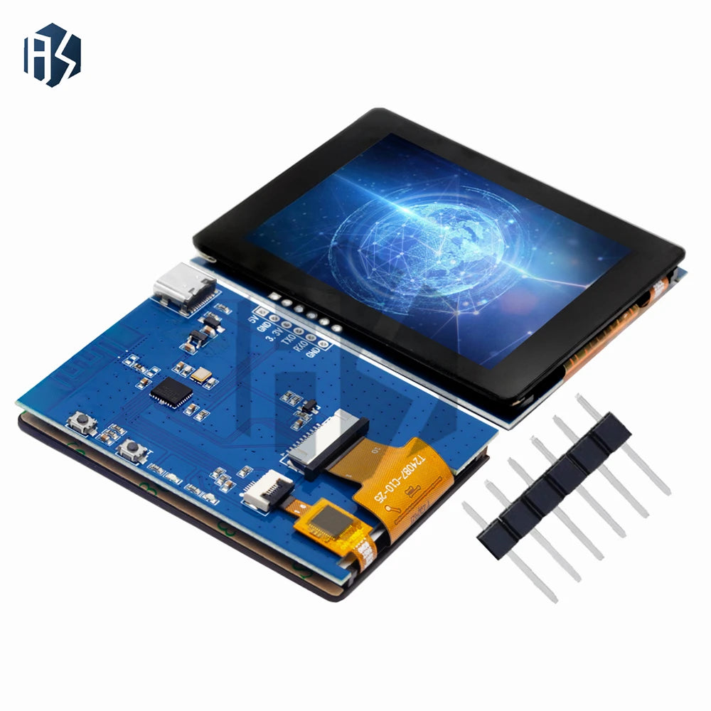 2 4 240 320 ST7789 SPI Touch Display Module ESP32-C3 Arduino Zpaxo