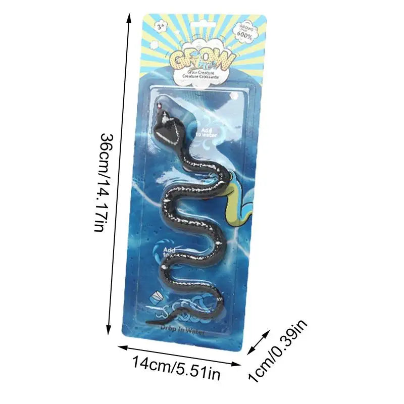 Water Growing Animals Water Growing Snake Animals Toys For Kids Learning Expandable Educational Game Sensory Tricky Props For Zpaxo