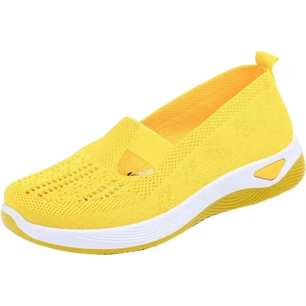 Women's Shoes Spring Middle Aged Elderly Mom Soft Soled Breathable