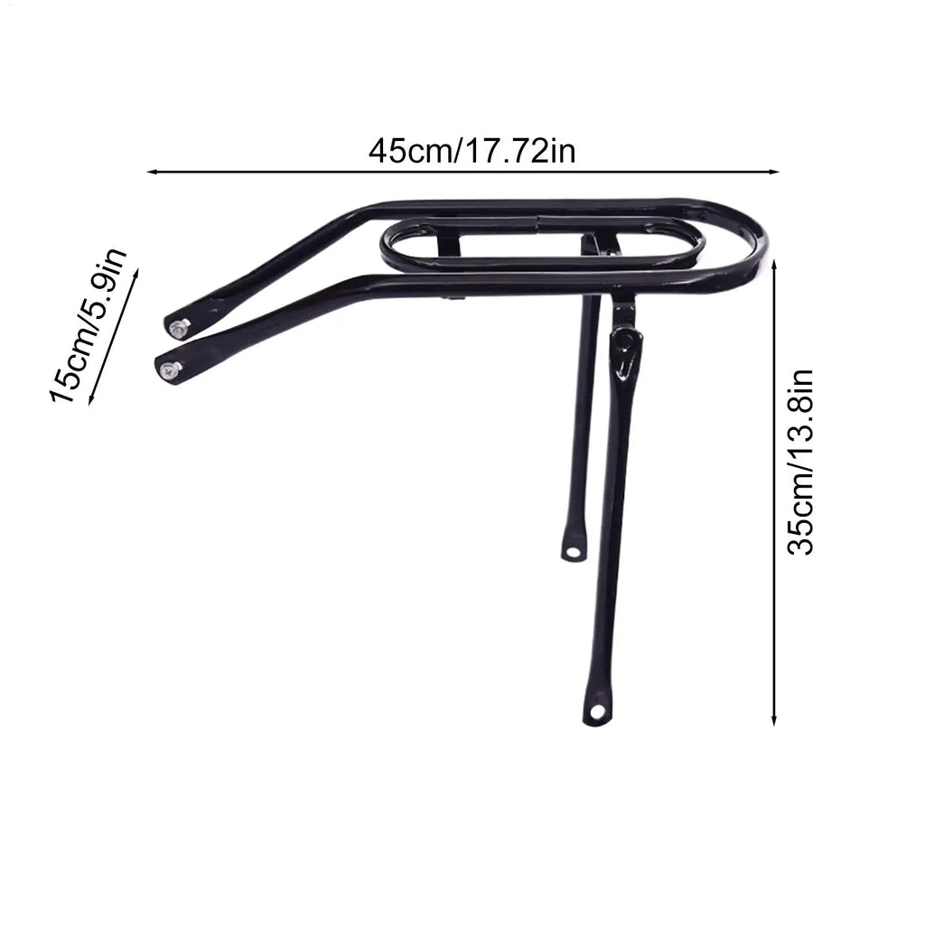 Rack Back Bike Rear Mount Carrier Luggage Lightweight Pannier