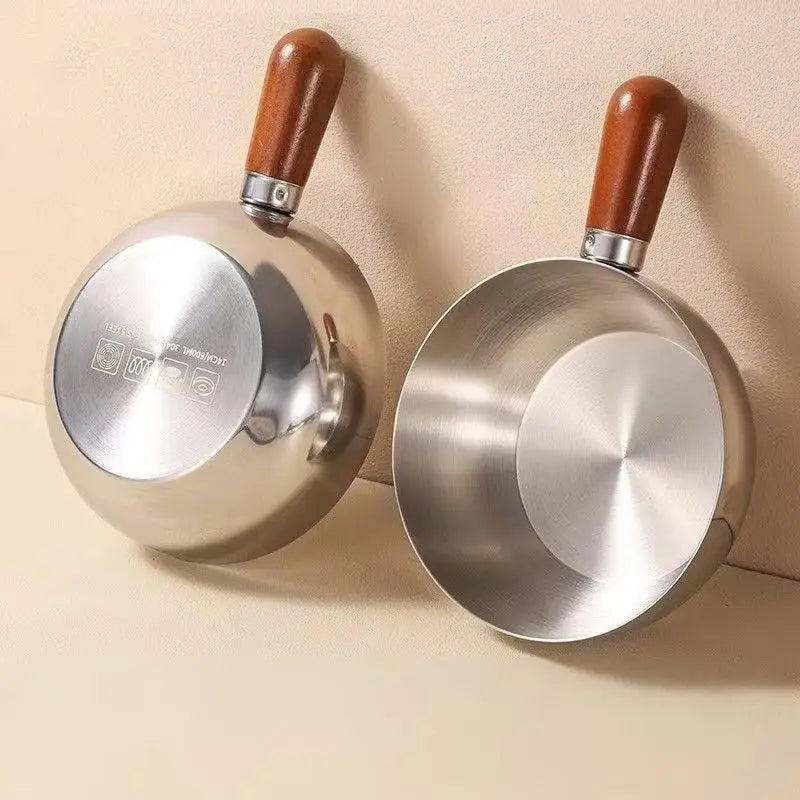 Sleek Stainless Steel Individual Noodle Pot High-class Design Zpaxo
