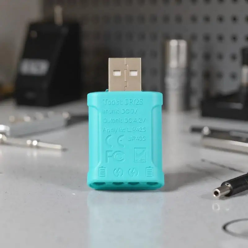 Luminous Float CR425 Rechargeable Battery Fishing USB Charger LIR425 Zpaxo