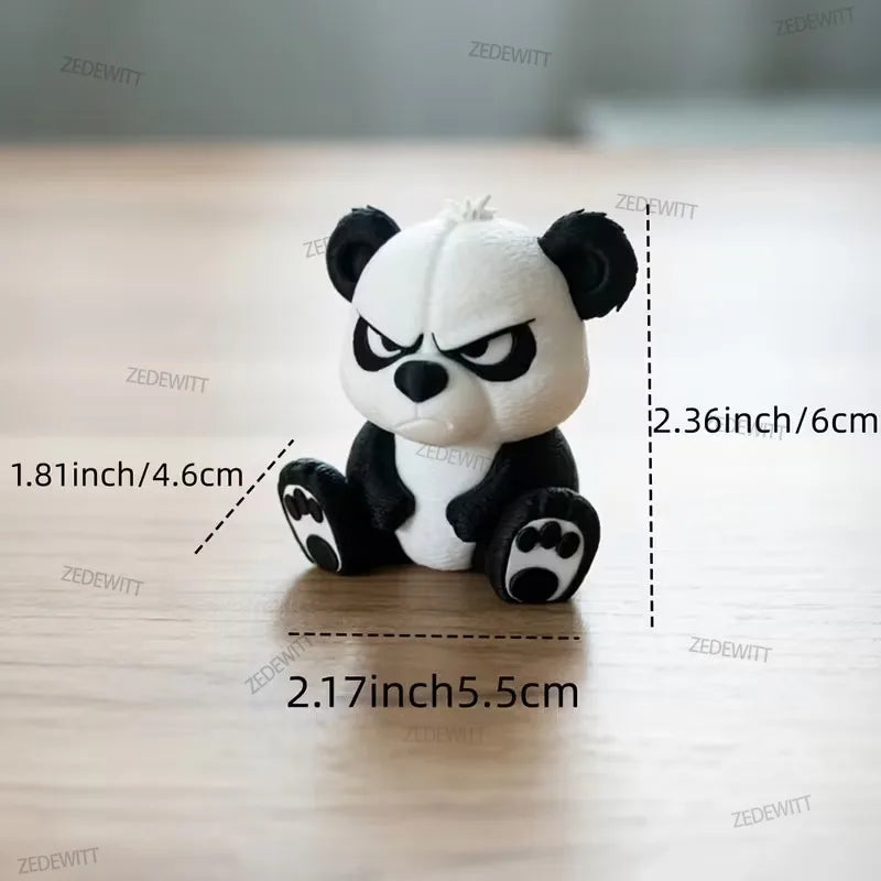 Cute Panda Sculpture Ornament – Home, Desk & Car Decor Gift