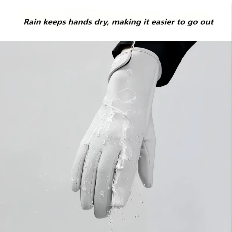 Cycling Non-slip Gloves Women's Winter Velvet Warm Windproof Outdoor Zpaxo