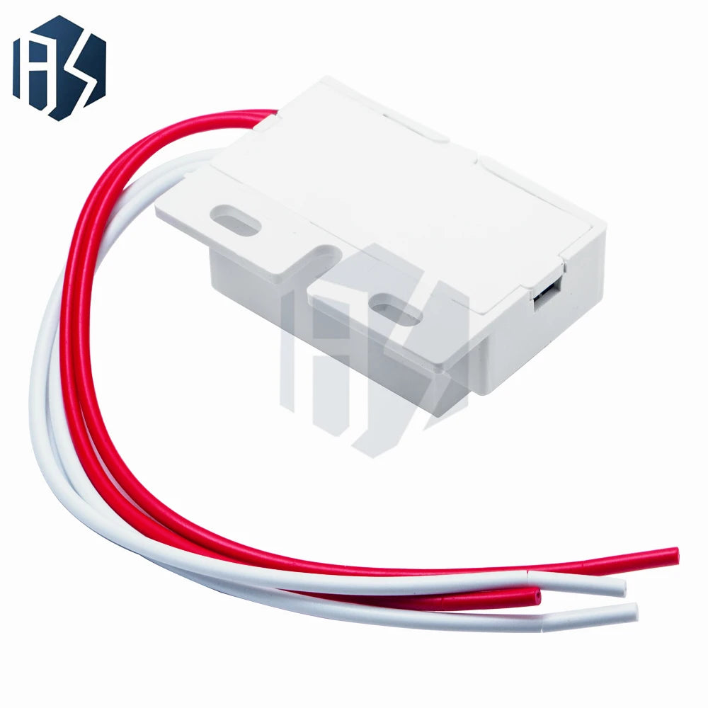 New 220V AC 50Hz Auto Infrared Sensor Switch PIR Microwave Radar Body Motion Sensor Module Adjustable For Time Distance Range Zpaxo