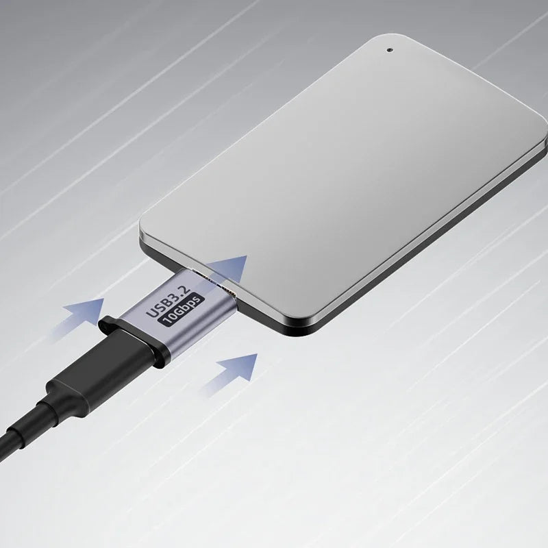 USB C 3 0 Micro B Male Female Adapter Type-c Connector Laptop Zpaxo