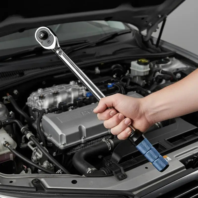 5-210Nm Torque Wrench 1/4" 3/8" 1/2" Drive – Swivel Head