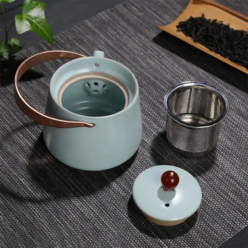 Reusable Tea Strainer Stainless Steel Infuser Teapot Filter Leaf