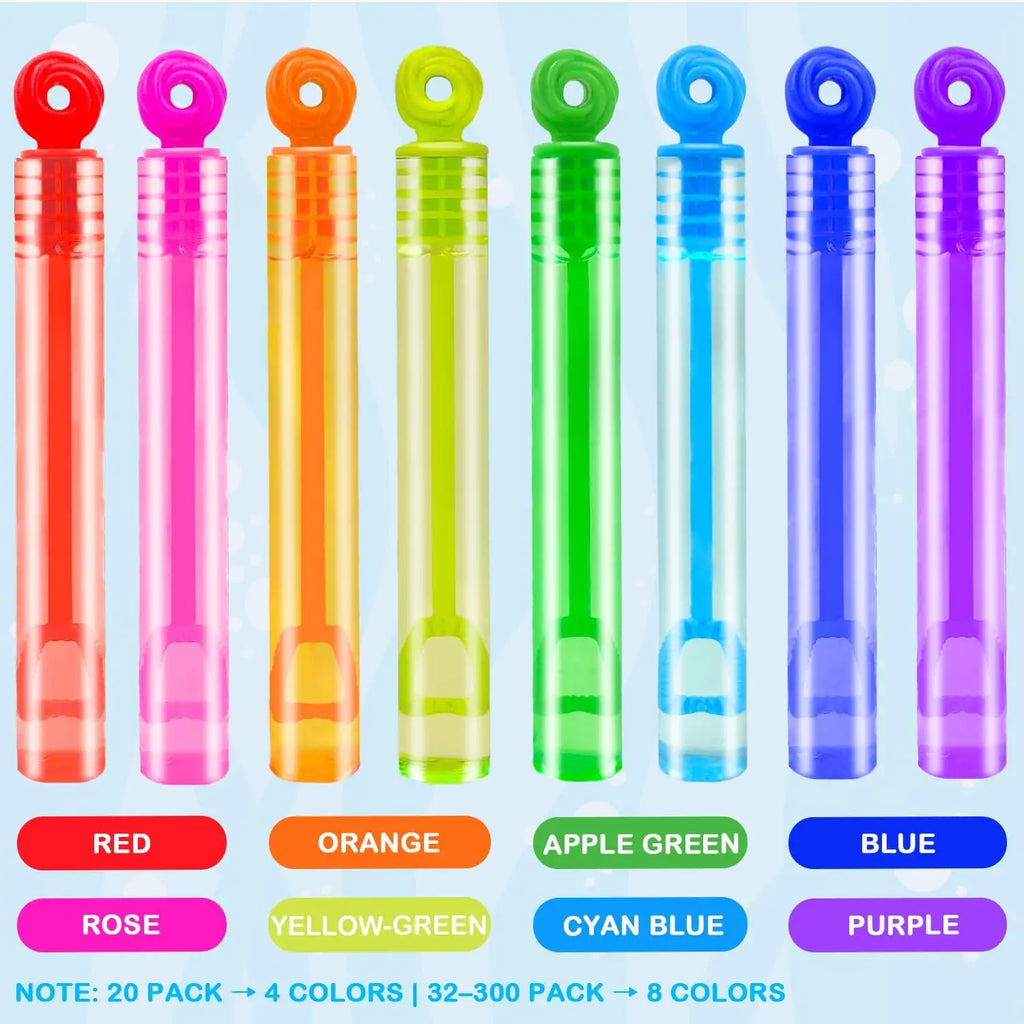 Bubbles Party Favors Supplies for Kids,Mini Bubble Wand Toy for Toddler, Small Goodie Bag Stuffer Camping Outdoor, Students Gift Zpaxo