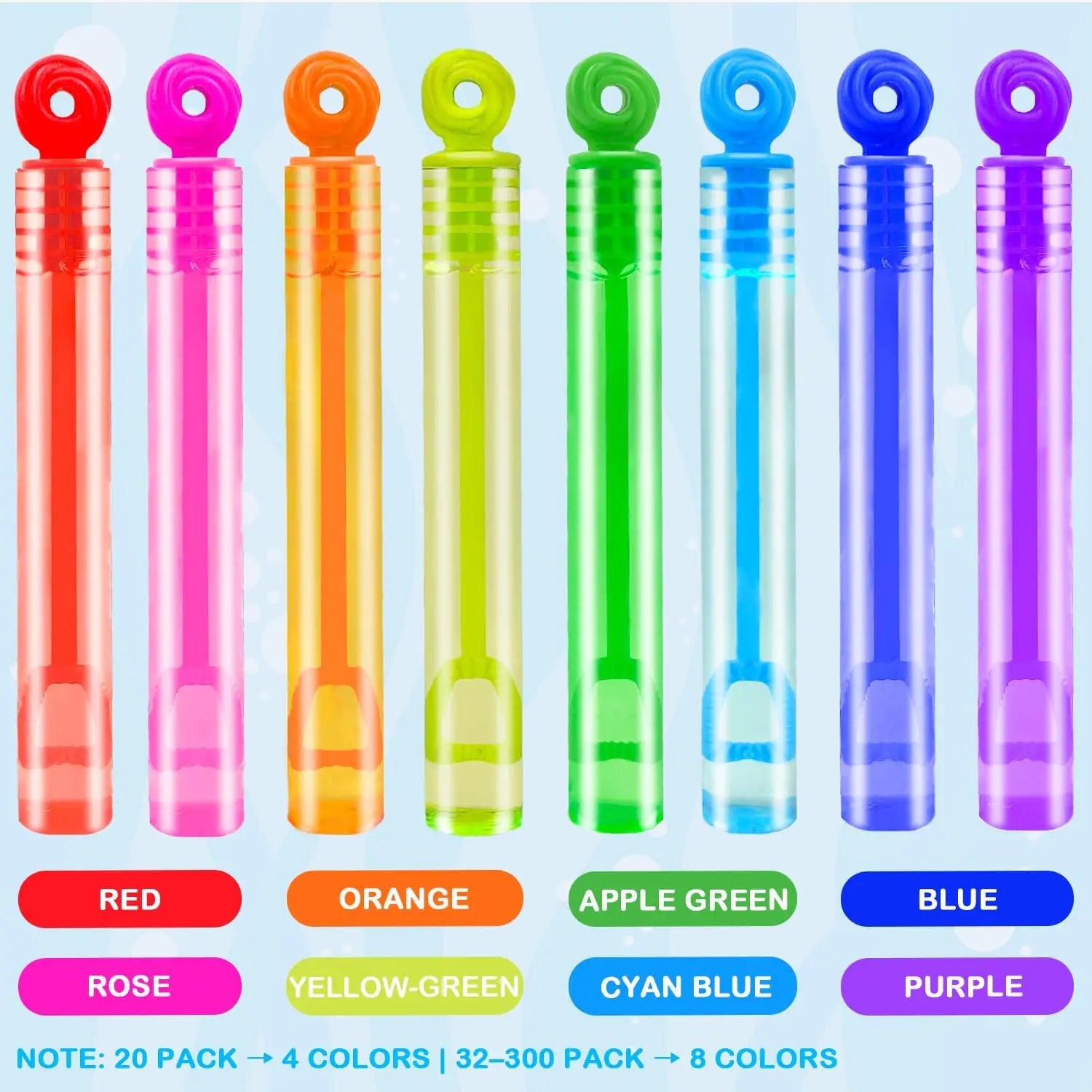 Bubbles Party Favors Supplies for Kids,Mini Bubble Wand Toy for Toddler, Small Goodie Bag Stuffer Camping Outdoor, Students Gift Zpaxo