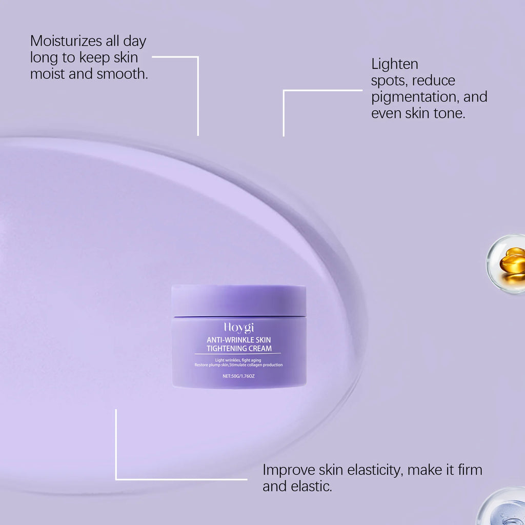 Hoygi Wrinkle Reducing Skin Overnight Toning Tightening Cream Body Firming Improve Skin Sagging and Fine Lines Natural Ingredien Zpaxo