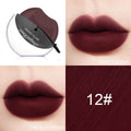 Lazy Lipstick Can Be Made into Makeup, Not Easy to Fade, Not Easy to Stain, Long-Lasting Moisturizing Lipstick, Moisturizing Matte Zpaxo 12Dr15