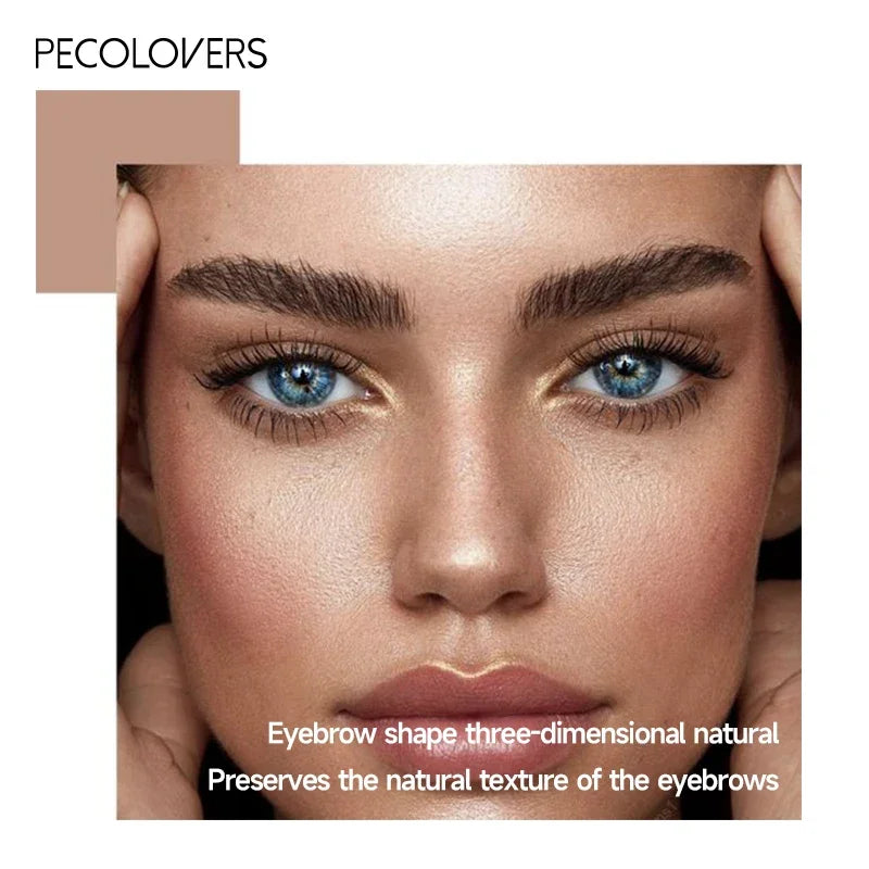 1Pcs Natural Transparent Pomade Eyebrow Styling Soap Brows Gel Wax Fixer With Brush Make-up for Women Eyebrow Cosmetics Zpaxo
