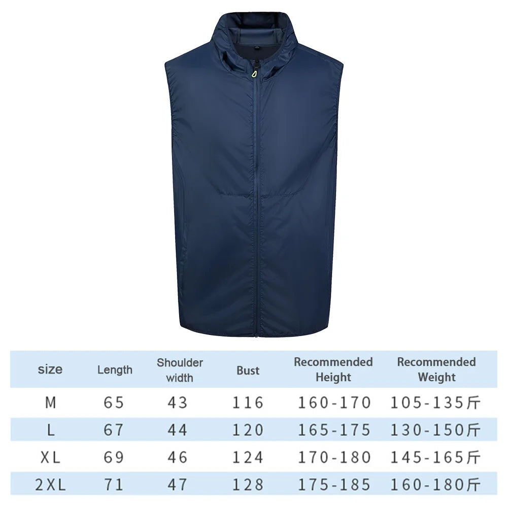 Air-conditioned Clothes Men Women Cooling Vest Work Temperature