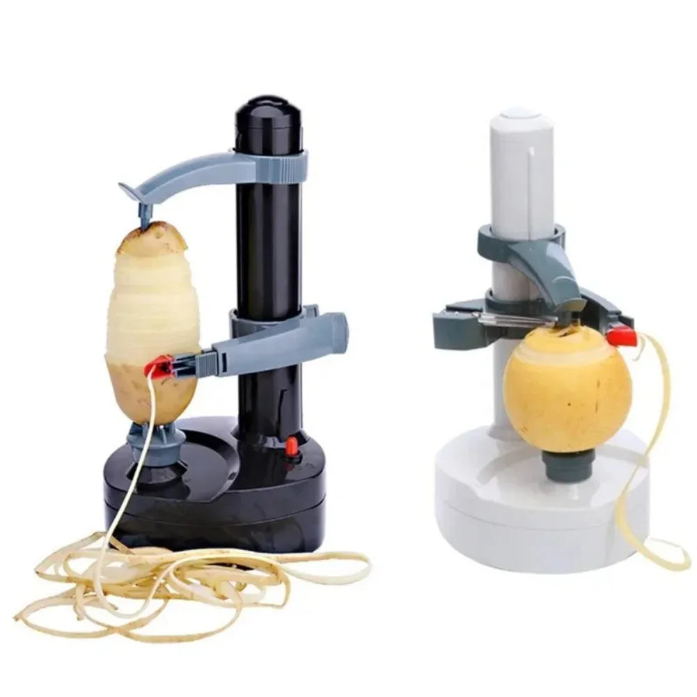 New Household Electric Peeler Multifunctional Fruit and Potato Peeler, Removable Cleaning Peeler ABS Stainless Steel Material Zpaxo