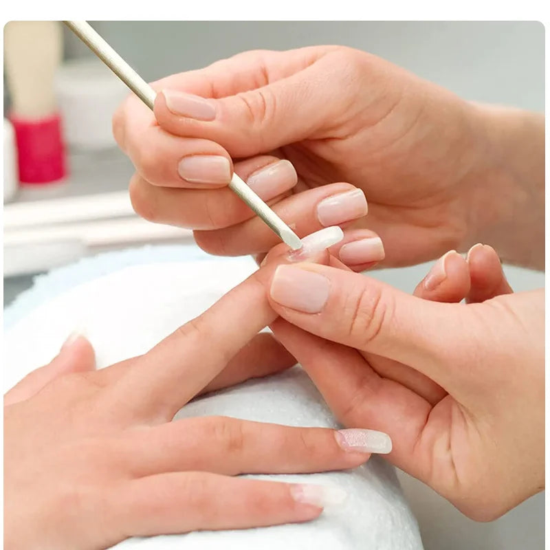 50/100/200/300pc/Set for Nail Different Sizes Orange Wood Sticks Cuticle Pusher Cuticle Remove Tool Manicure Pedicure Care nails Zpaxo