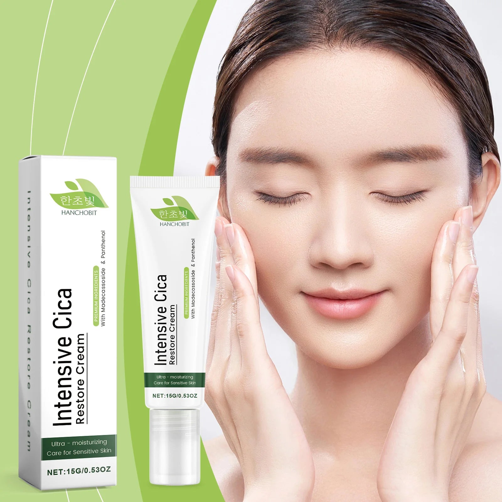 Moisturizing Skin Cream: Gentle Centella Asiatica Rich-Moisture Cream for Daily Facial Nourishment & Hydration Zpaxo