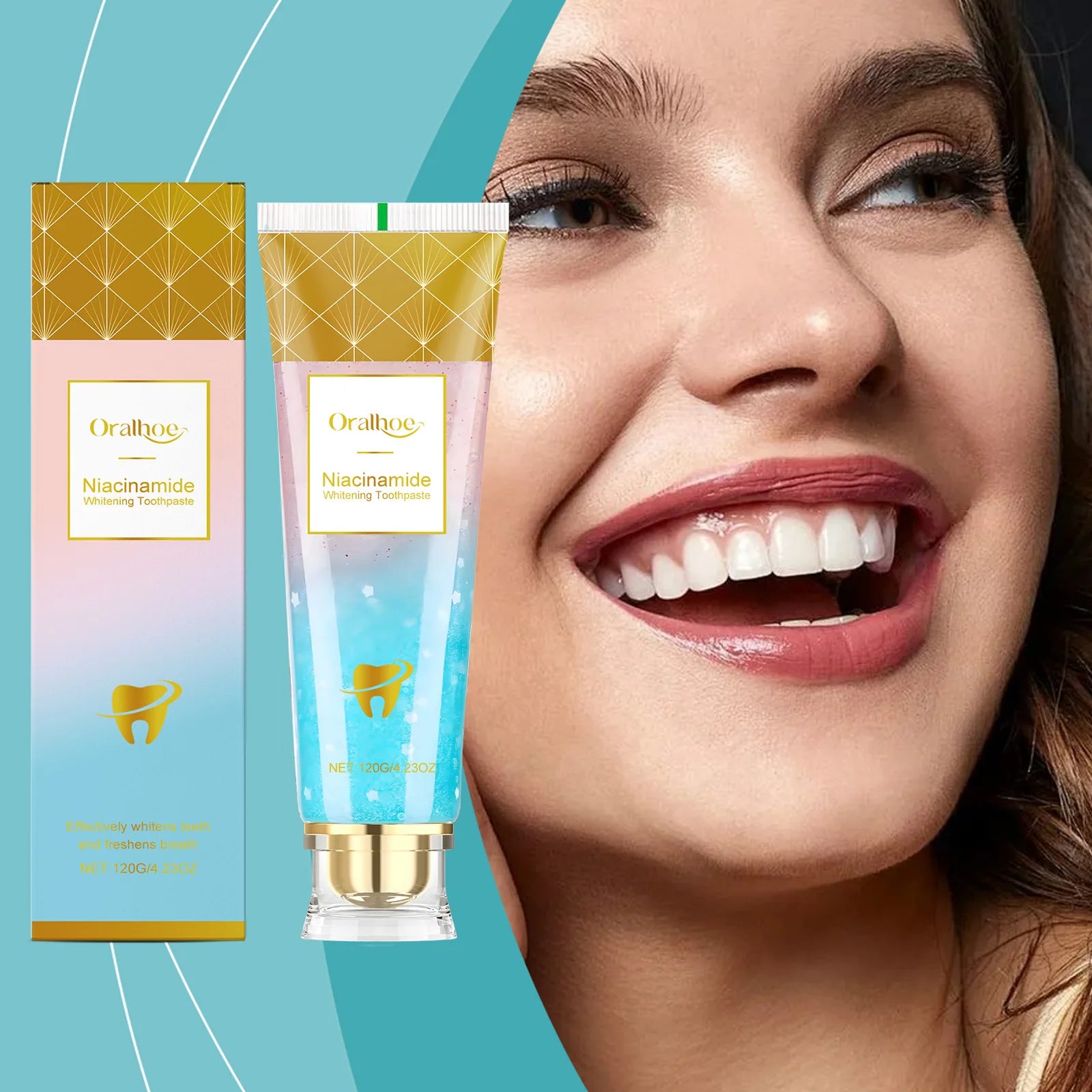 Oralhoe Nicotinamide Whitening Toothpaste – Remove Plaque Whitening Toothpaste Zpaxo