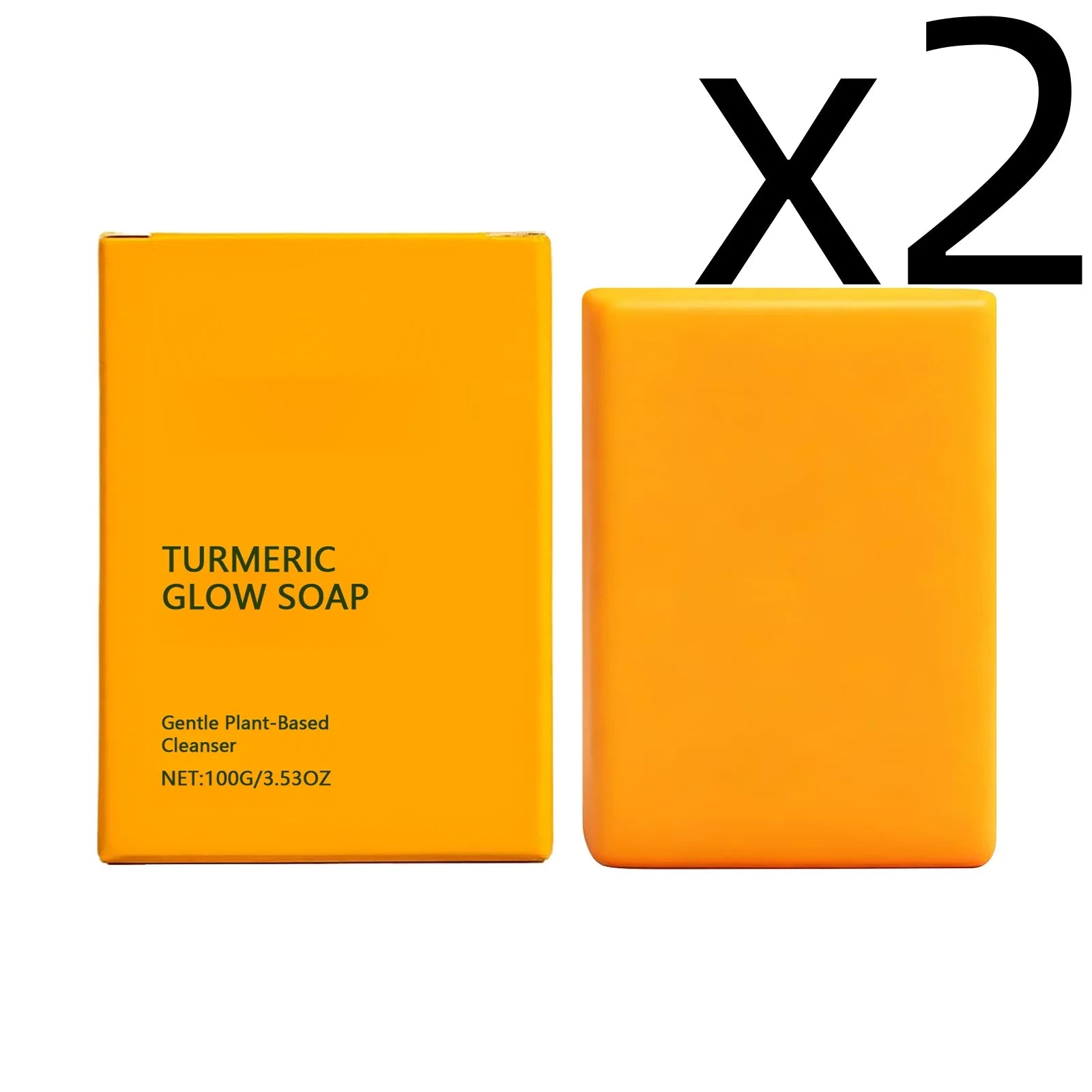 Turmeric Body Cleansing Soap – Deep Clean & Nourish 100g Turmeric Body Soap Zpaxo 100g Boxed X 2PCS