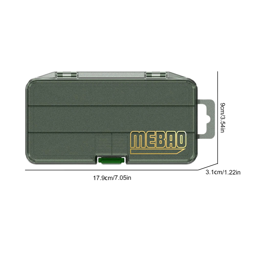 Bait Lure Hook Accessories Box with Removable Dividers Bait Storage Box Fishing Tackle Storage Trays for Fishing Zpaxo