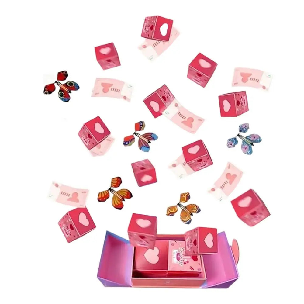 Valentines Bounce Box Confession Supplies Red Envelope Birthday
