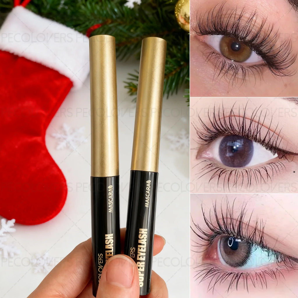 Waterproof Ultra-fine Brush Thickening Eyelashes Quick Drying Mascara