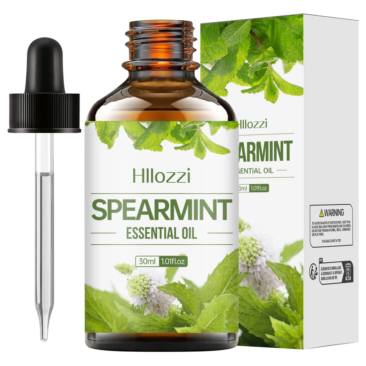 SPEARMINT ESSENTIAL OIL Oils Pure Aromatherapy Soap DIY Humidifier Zpaxo 30ML SPEARMINT Other