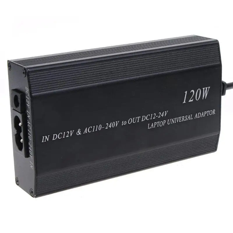 652F Universal Laptop 120W Adapter with 34 Multi-Connectors Power Supply Adapter Safety Protect 65cm Cord Zpaxo