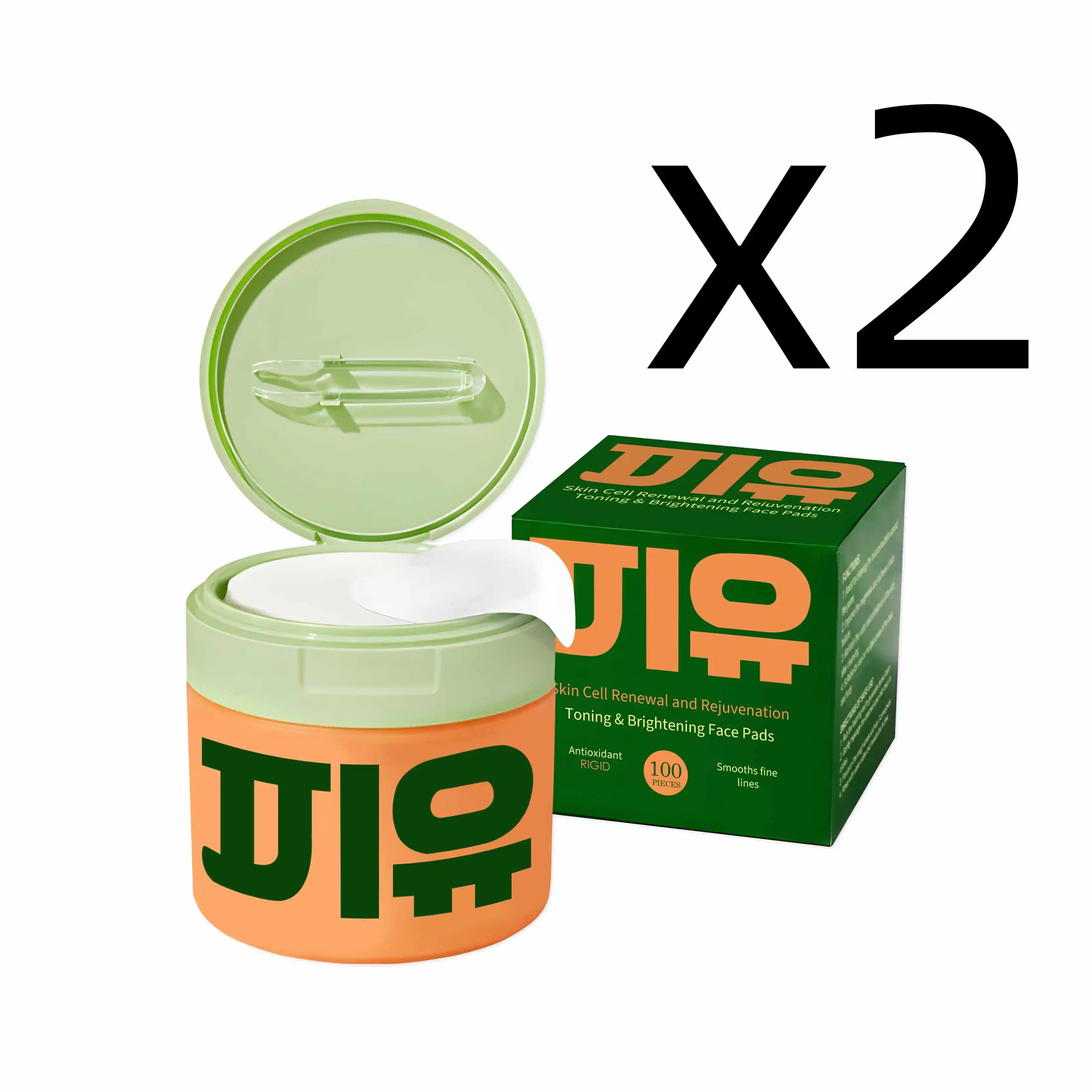 Centella Asiatica Moisturizing Facial Pads 100 Pcs – Brighten Facial Skincare Pads Zpaxo 2x100PCS 100PCS