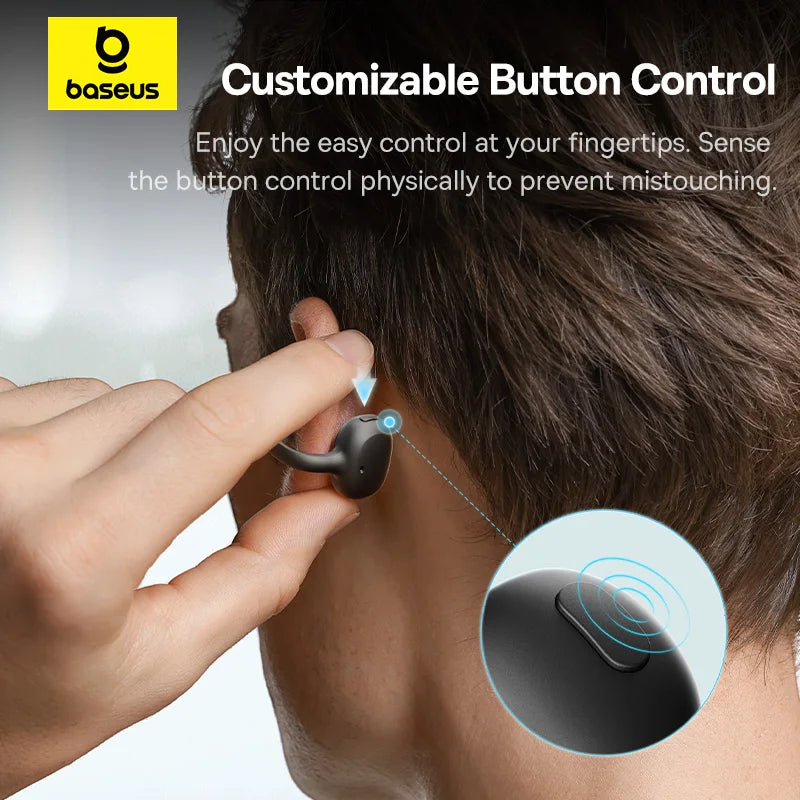Baseus Bowie MC1 Ear Clip Wireless Earphones Bluetooth 5 4 Open-ear