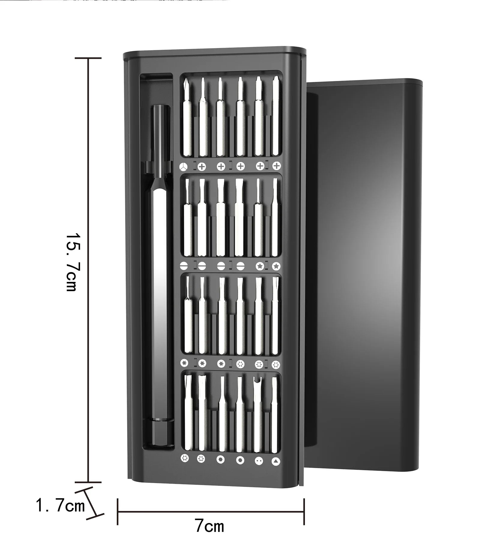 1 Precision Screwdriver Magnetic Hexagonal Flat Head Tools Mobile