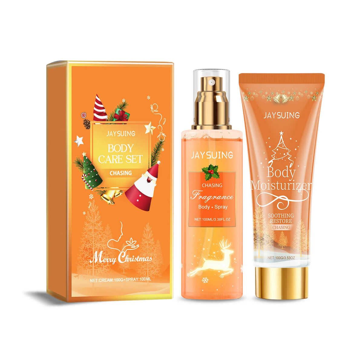 Christmas Gift Set Body Lotion Spray Festive Fragrance Moisturizing brightening Long Lasting Holiday Season Party Luxury Winter Zpaxo Pursuit