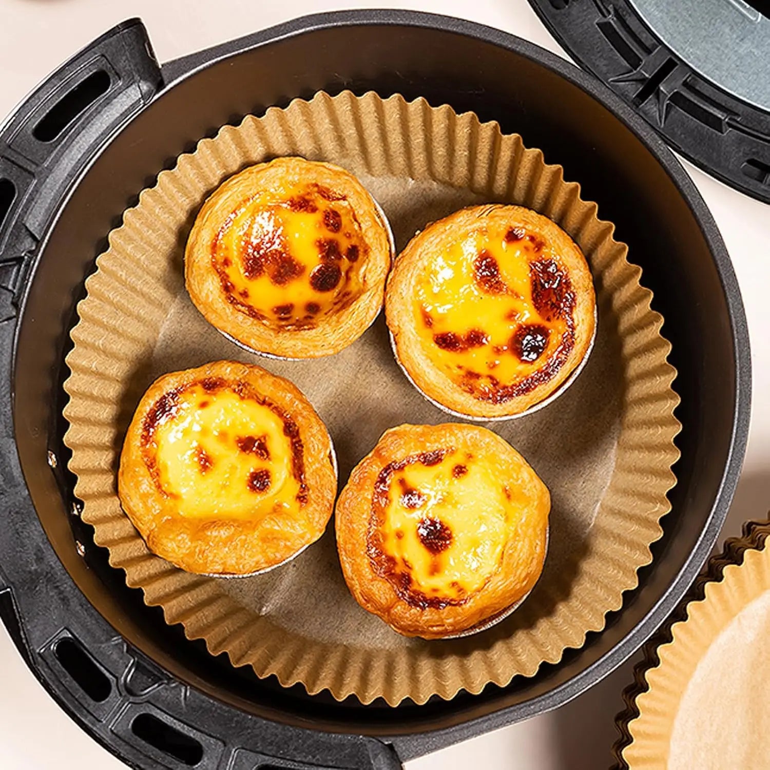 Air Fryer Disposable Baking Paper Liner Non-Stick Mat Steamer Square Round Parchment for Microwave Oven Kitchen Cookers Zpaxo