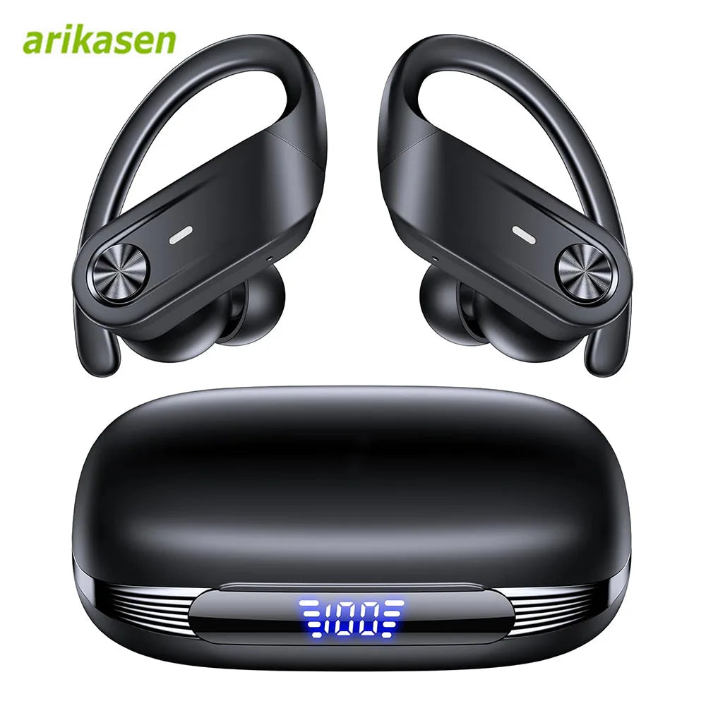 Sports Bluetooth Headphones Wireless TWS Earphones IPX7 Waterproof