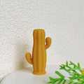 ▶1Pcs Dollhouse Miniature Cactus Shaped Vase Model Furniture Accessories For Doll House Living Room Scene Decor Kids Play Toy Zpaxo Orange