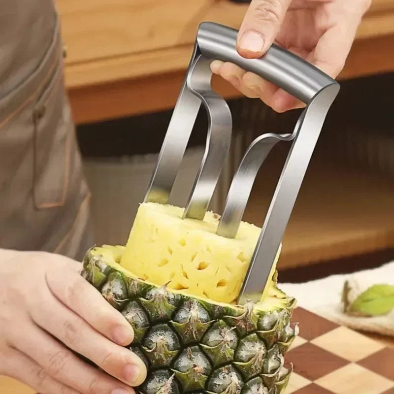 Stainless Steel Pineapple Peeler & Eye Cutter Kitchen Tool Fruit Peeler Tool Zpaxo