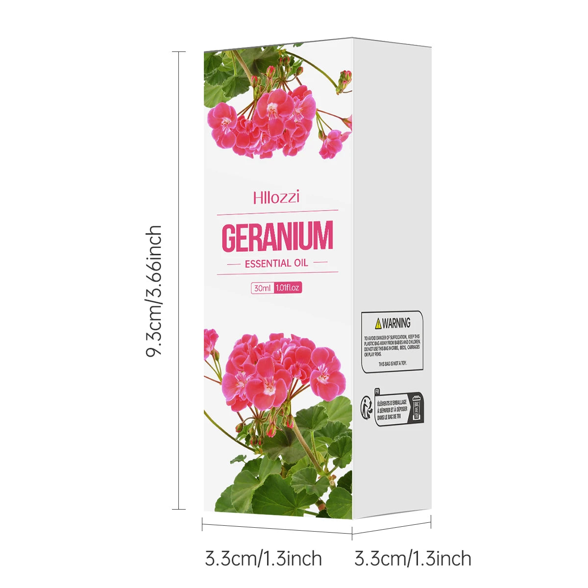 30ml Geranium essential oil hydrating and moisturizing aromatherapy candle car cleaning agent pure essential oil Zpaxo