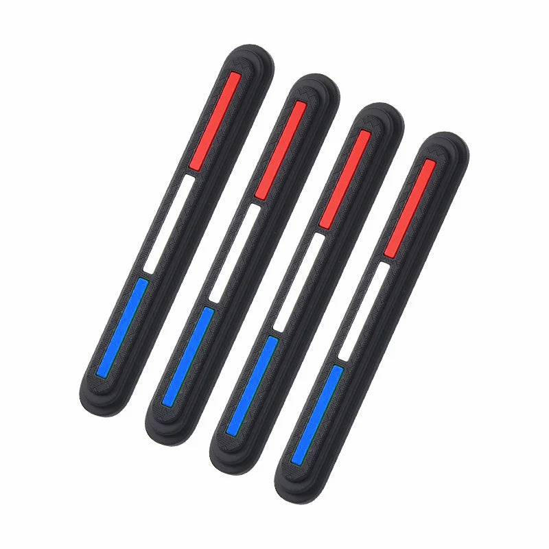 4-Pack Car Door & Mirror Edge Protector Guard Trim Strips Car Door Protector Zpaxo Blue