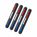 4-Pack Car Door & Mirror Edge Protector Guard Trim Strips Car Door Protector Zpaxo Blue
