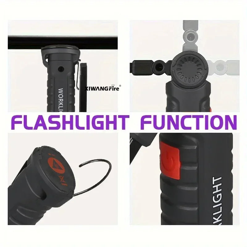 395nm UV Blacklight Flashlight – Rechargeable LED UV Torch