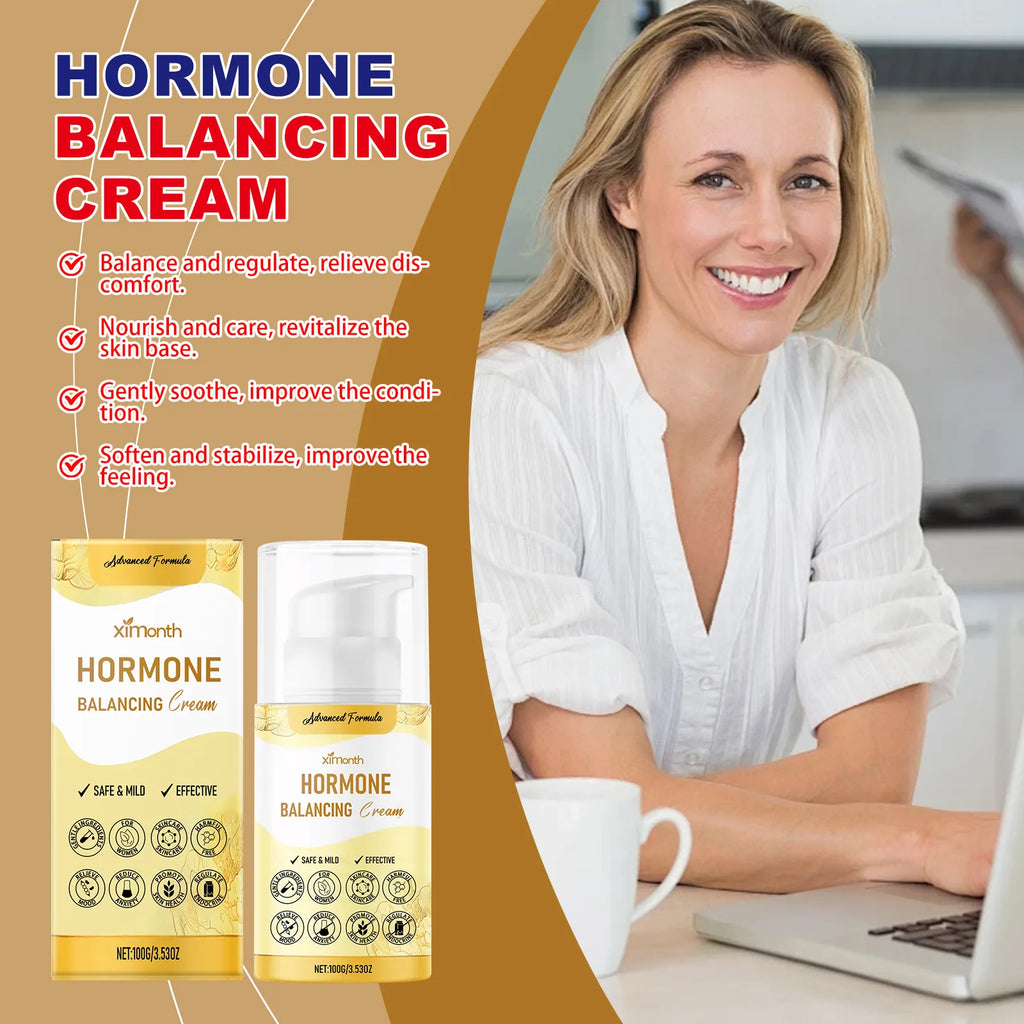 Ximonth Hormone Balancing Cream – Menopause Relief for Women Hormone Balance Cream Zpaxo