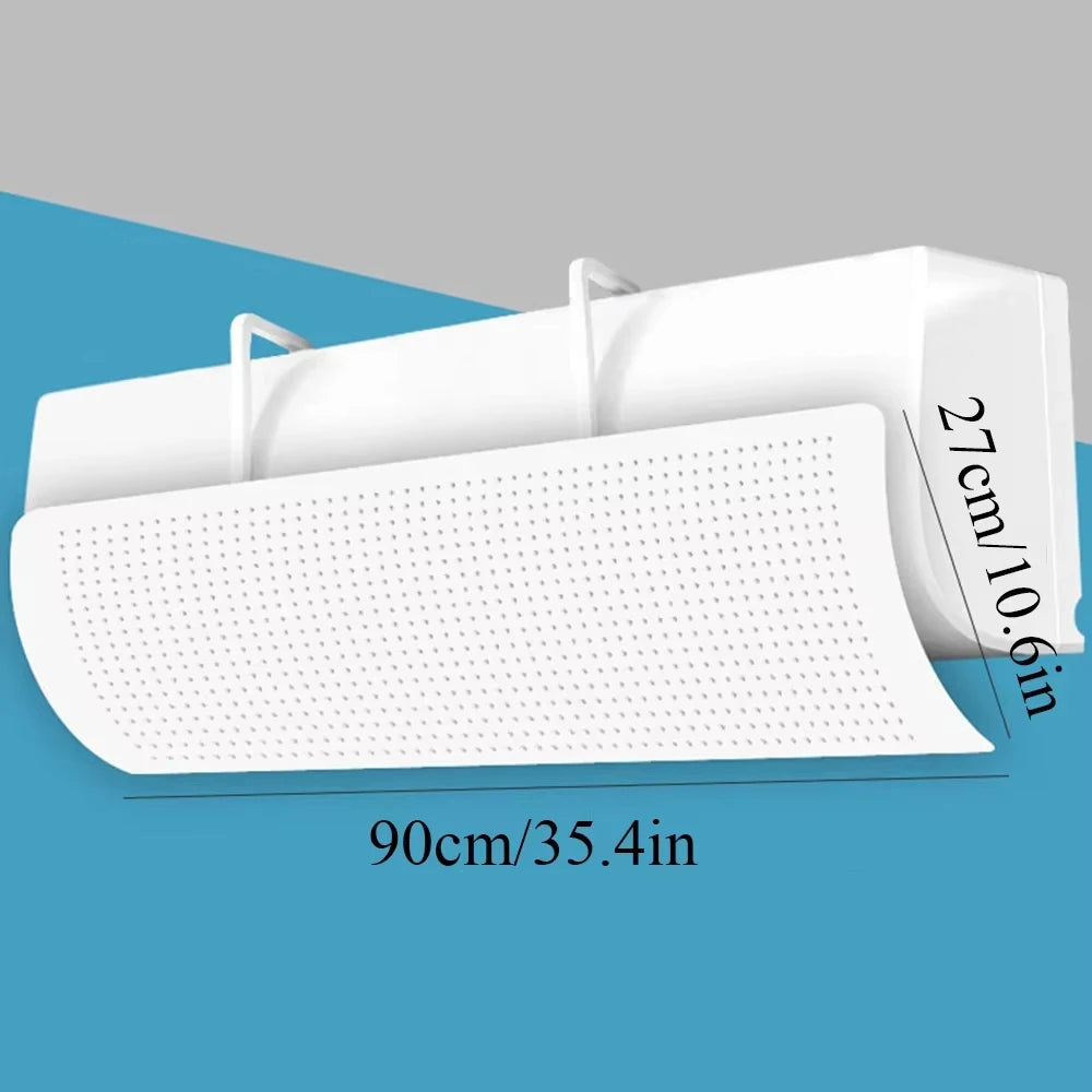 Air Conditioning Wind Shield Infant Anti Direct Blowing Scalable Zpaxo