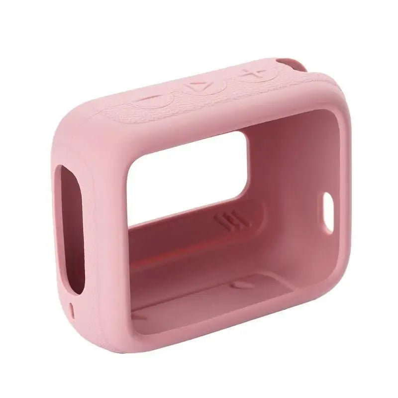 Silicone Speaker Cover Case Speaker Protective Sleeve for GO4 Speaker Shockproofs AntiDrop Access Zpaxo Pink CN