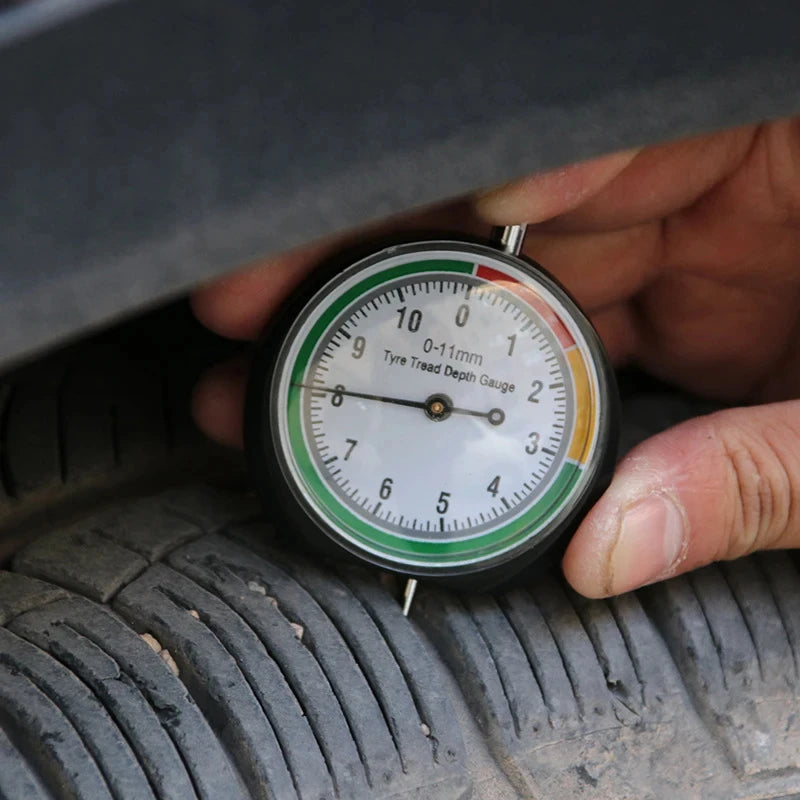Tire Tread Depth Gauge Car Meter Measurer Accuracy Tyre Measure Tool