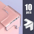 Clear Furniture Corner Protectors 10-Pack | Child Safety Guards Furniture Corner Guards Zpaxo T-shape 10pcs