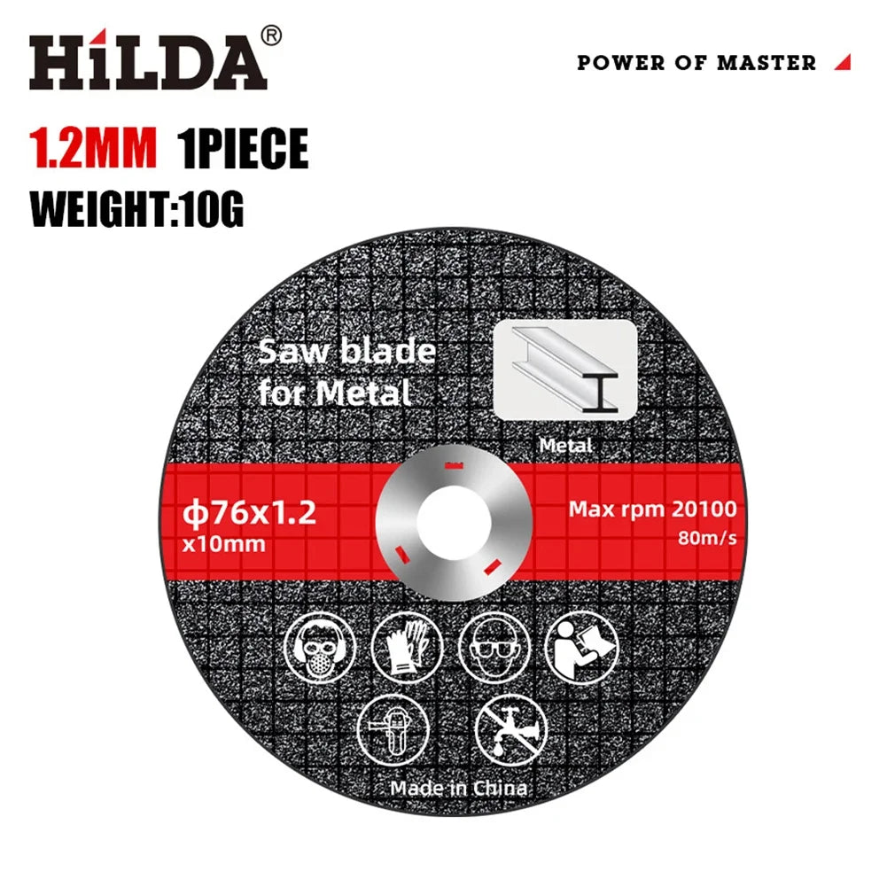 1/10PCS 76mm Metal Cutting Discs Wear Resistance Cut Off Circle Wheels Blades Cutting Wheels Angle Grinder Accessories Zpaxo