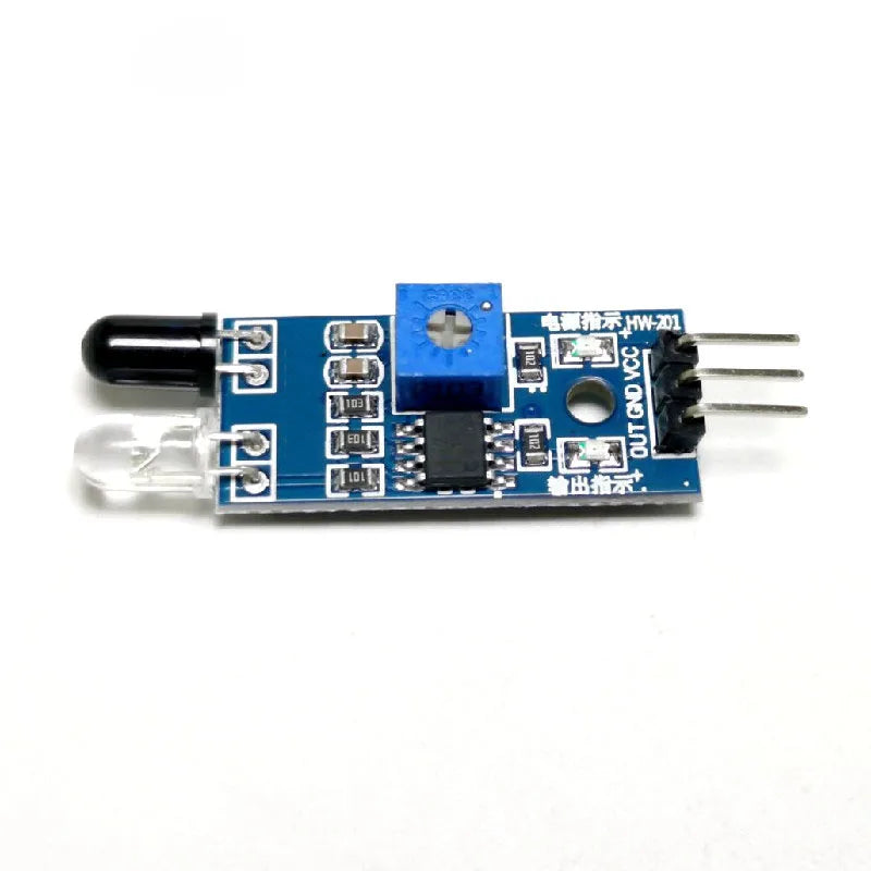 Infrared obstacle module/Obstacle avoidance car sensor/black and white line identification distance adjustable photoelectric swi Zpaxo